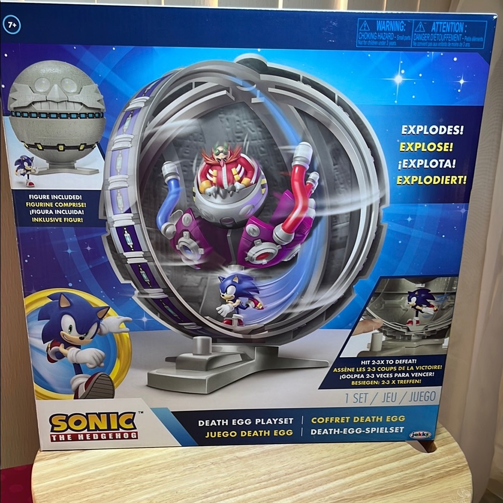 Sonic the Hedgehog Death Egg Playset - Gray and Blue
